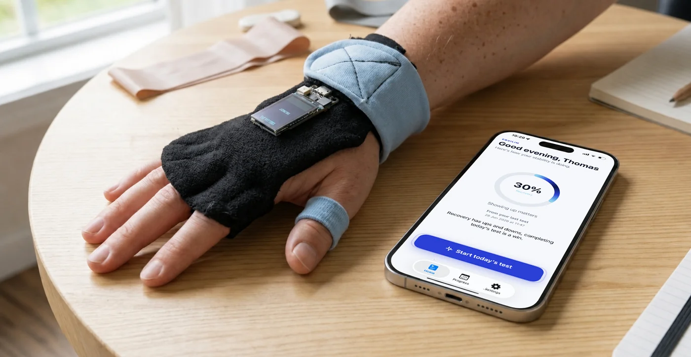 Equilim — wearable motion-stability monitor